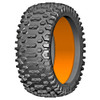 GRP GW91-P1 1:6 BU-BIG - CROSS - P1 Soft - 183mm Donut Tire w/ Insert - (2)