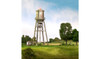 Woodland Scenics Rustic Water Tower Built-&-Ready Structure Assembled HO Scale