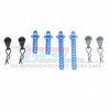 GPM Racing ES201FR-B Alum Front+Rear Body Posts Blue : Enduro Sendero