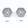GPM Racing Aluminum Wheel Hub Hex +2mm Grey : Maxx Monster Truck