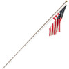Woodland Scenics JP5952 Just Plug - Large US Flag - Pole w/ Small Spotlight