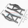 GPM Racing Alum Front / Rear Lower Arms Black : Maxx Monster Truck