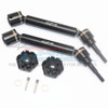 GPM Harden Steel F/R Adjustable CVD Drive Shaft + Hex Adapter Black : Maxx