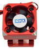 NHX 30mm Alum Case Cyclone Cooling Turbo 1/10 Motor Fan Red