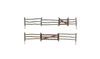Woodland Scenics A2981 Log Fence - HO Scale