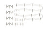 Woodland Scenics A3000 Barbed Wire Fence - O Scale