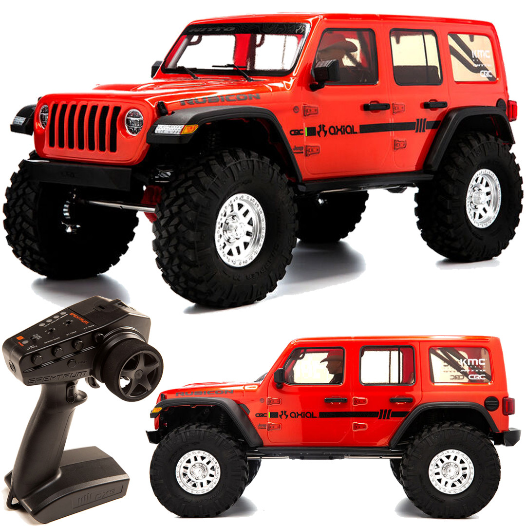 Axial SCX10 III Jeep JLU Wrangler RTR 4WD Rock Crawler Orange