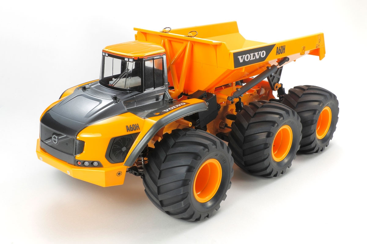 Tamiya 58676 1/24 Volvo A60H Hauler G6-01 6x6 Pre-Painted Cab Off