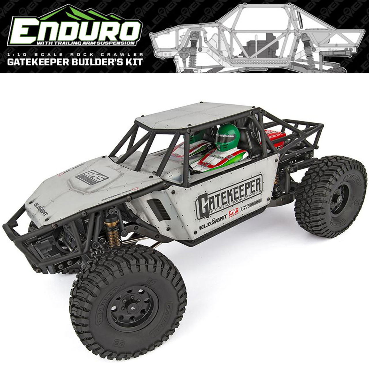 Associated 40110 Enduro Gatekeeper Rock Crawler/Trail Truck