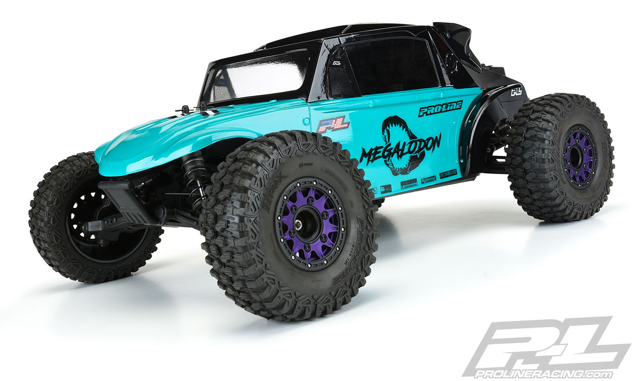 Pro-Line 3563-00 Megalodon Desert Buggy Clear Body : Slash 2wd