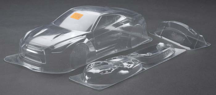 HPI 17538 Nissan GT-R (R35) Clear Body (200mm) - Nitro Hobbies