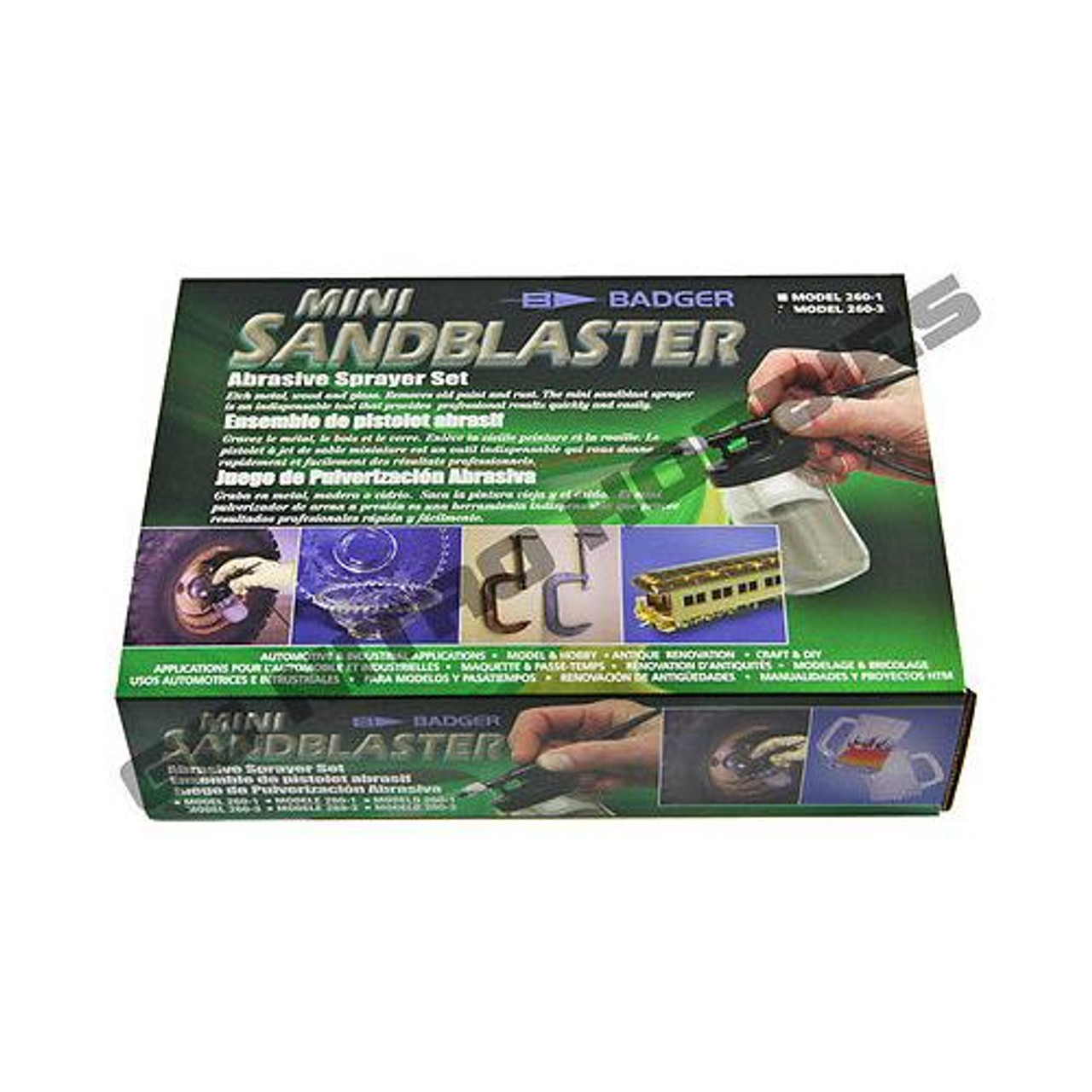 Badger Mini Sandblaster Abrasive Gun Set