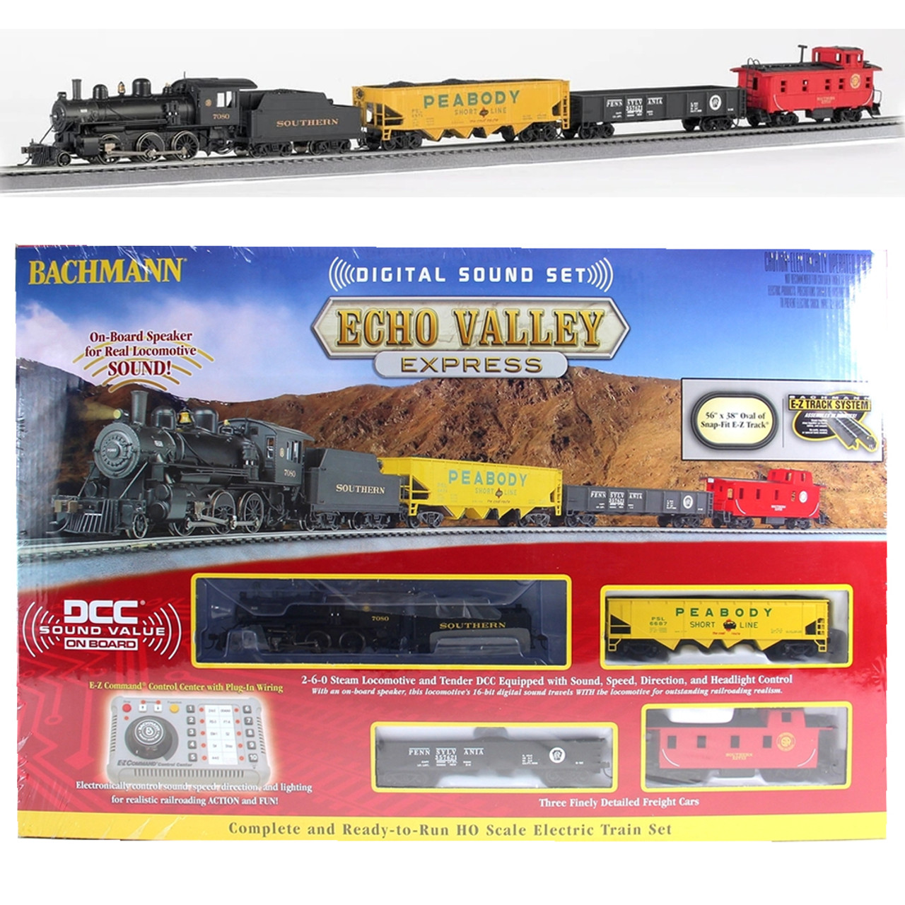 Bachmann transcontinental sales train set