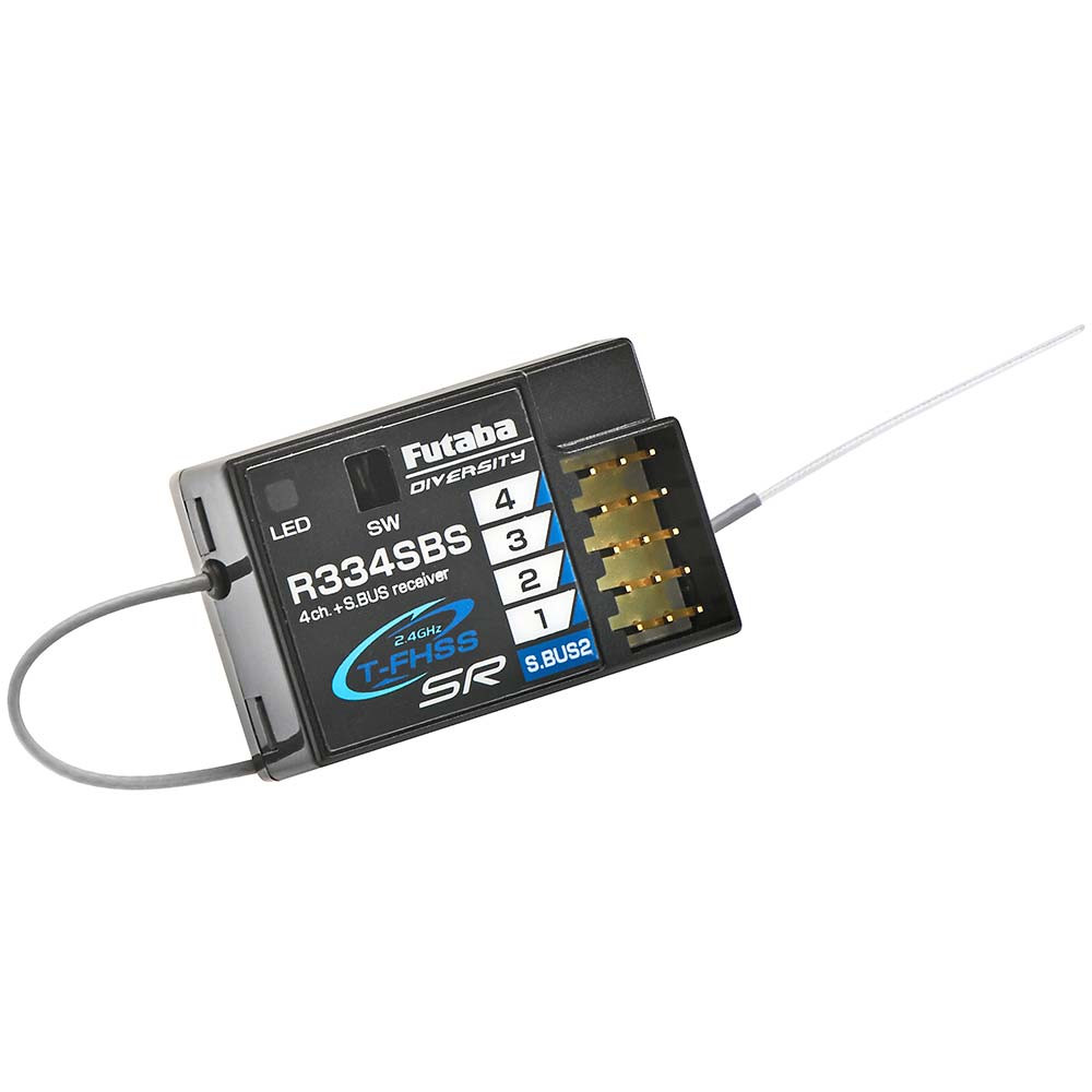 Futaba R334SBS S.Bus2 T-FHSS SR HV Receiver - Nitro Hobbies