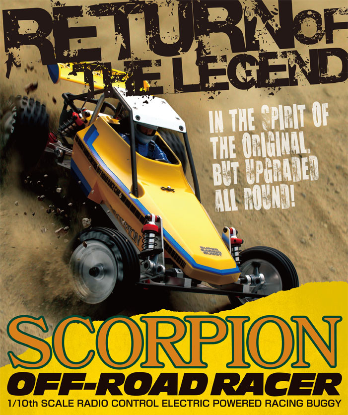 Kyosho 1/10 Scorpion Off Road Racer 2014 Kit 30613B