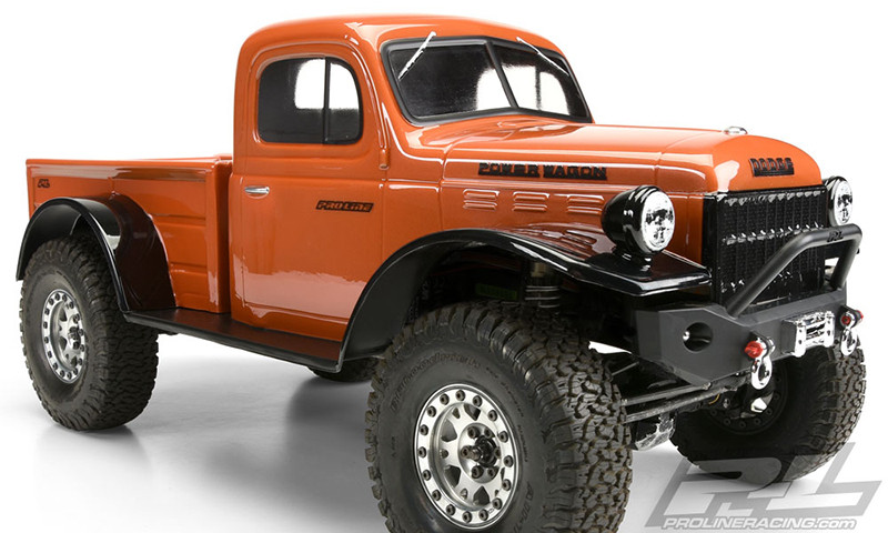 Pro-Line 1946 Dodge Power Wagon Clear Body 12.3