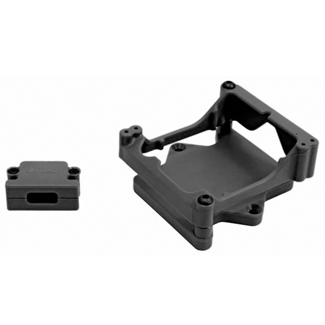 RPM 81322 Black ESC Cage for the Castle Sidewinder 4 : Slash