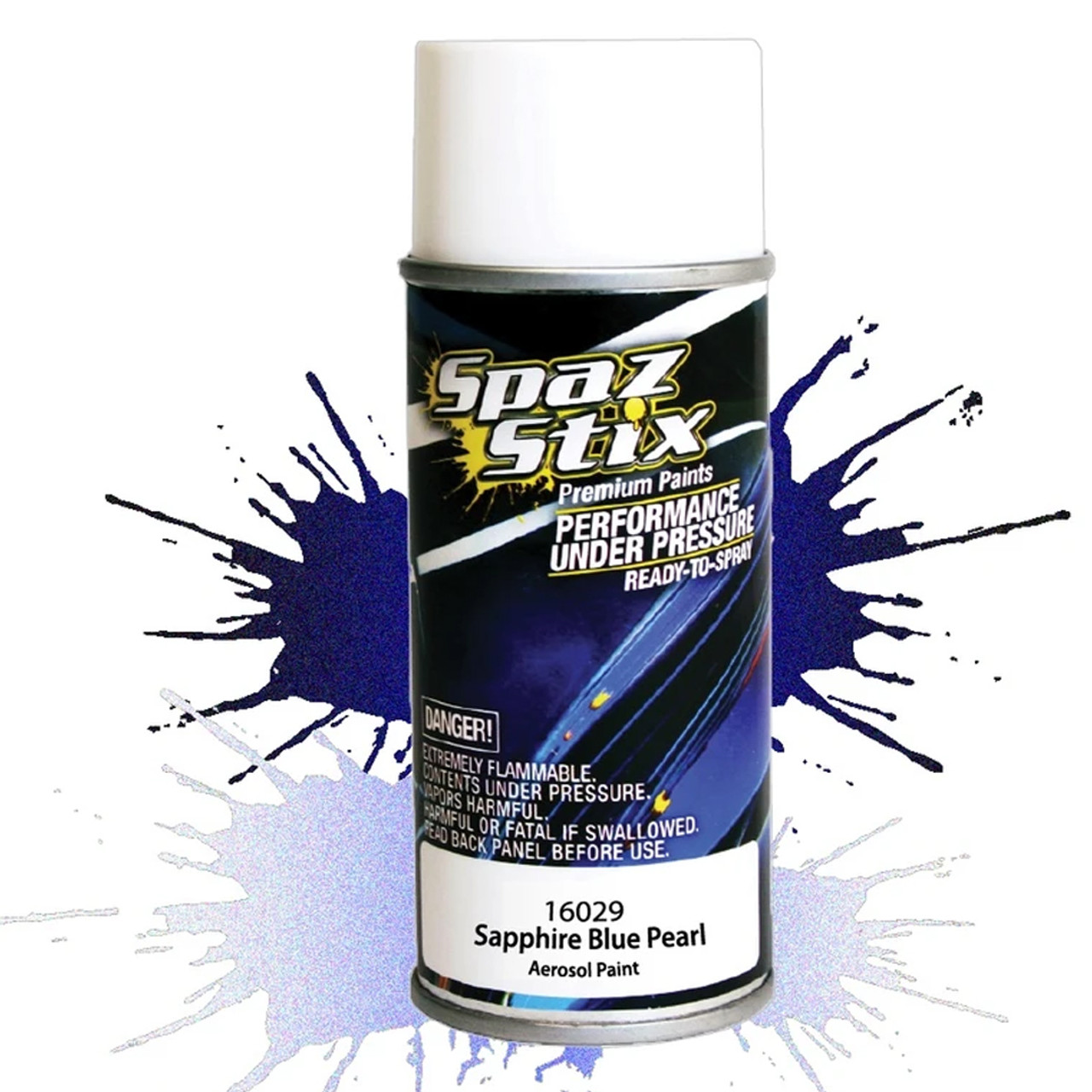 Spaz Stix Electric Blue Metallic Spray Paint (3.5oz)