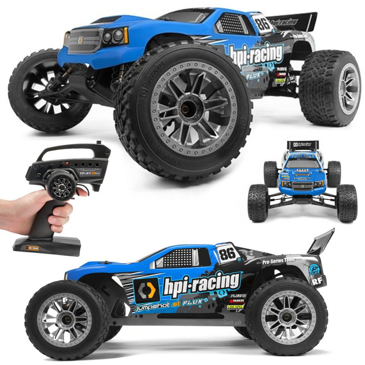 HPI 160032 1/10 Jumpshot ST FLUX 2WD RC Brushless RTR Stadium Truck