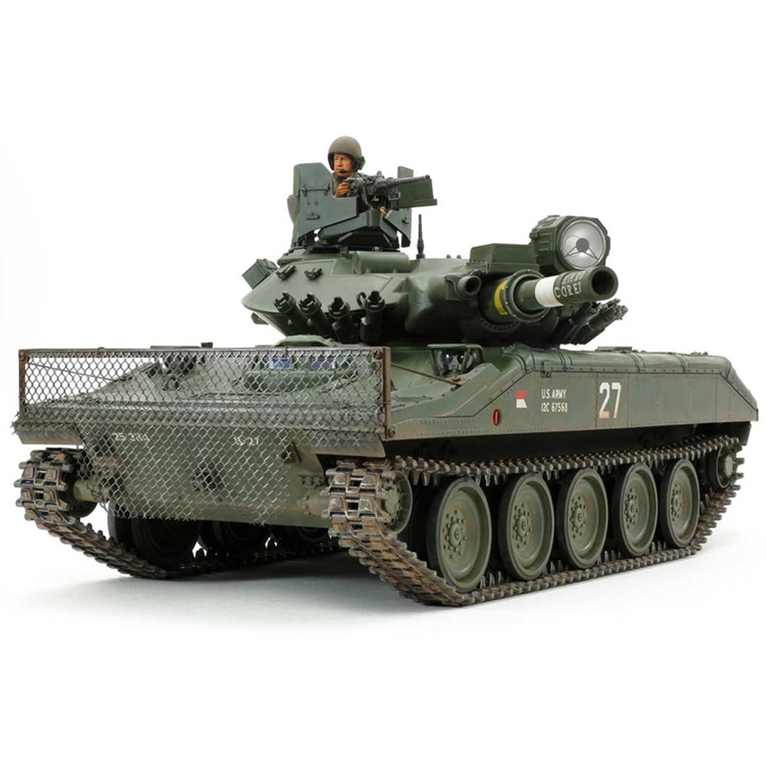 Tamiya 36213 1/16 US Airborne Tank M551 Sheridan Display Only