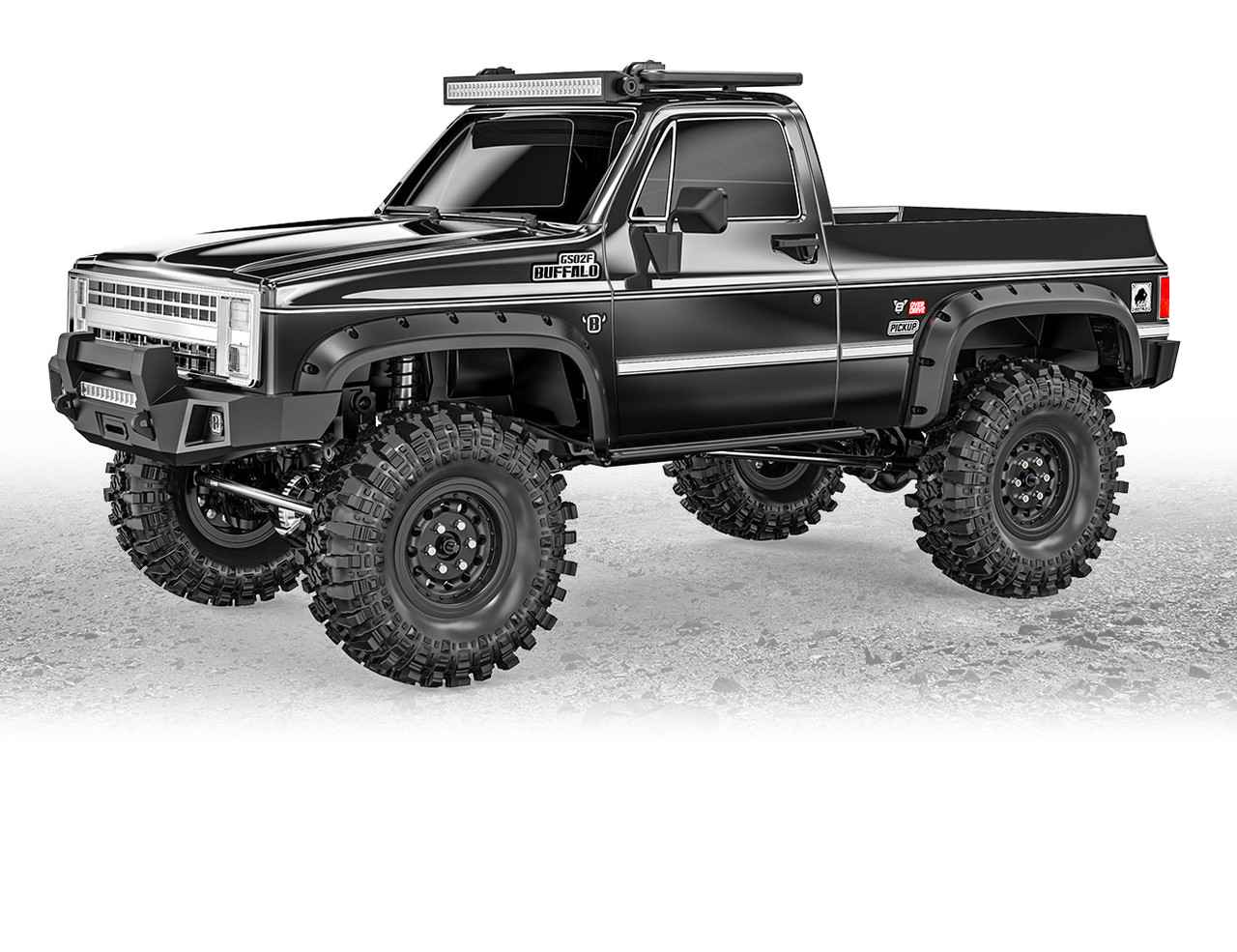 Gmade GM57013 - 1/10 GS02F BUFFALO 4WD Pickup TS KIT - Nitro