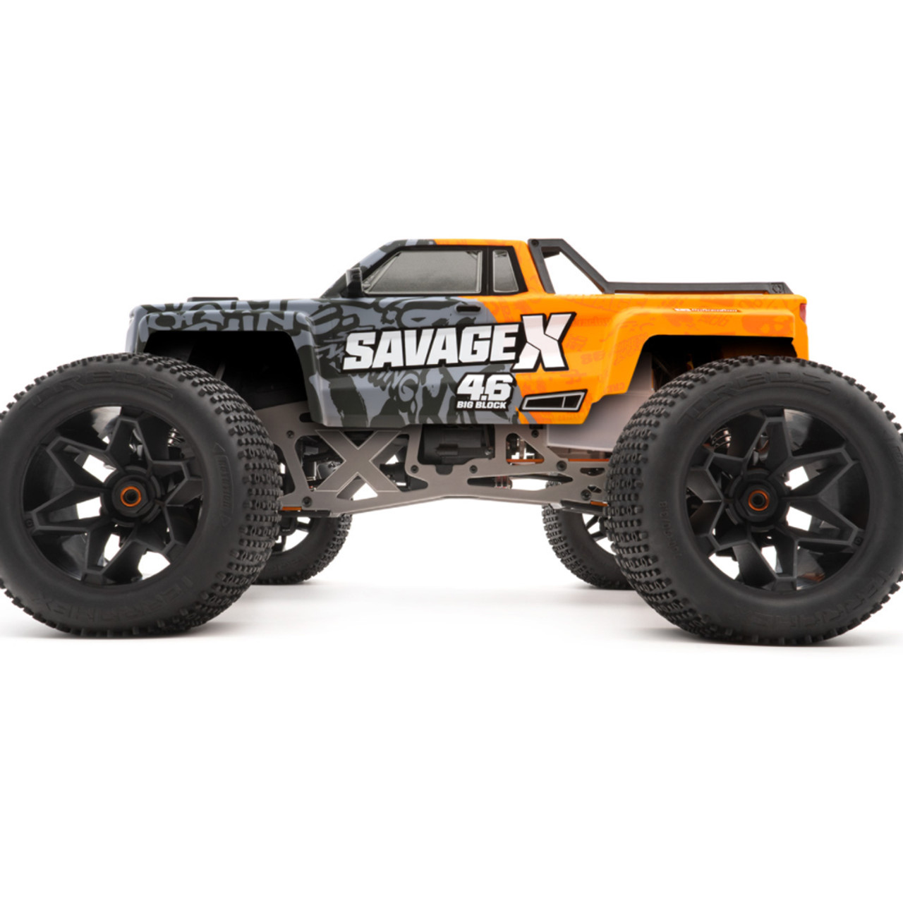 HPI Racing 109083 RTR Savage X 4.6 2.4Ghz RTR Truck, 1/8 Scale