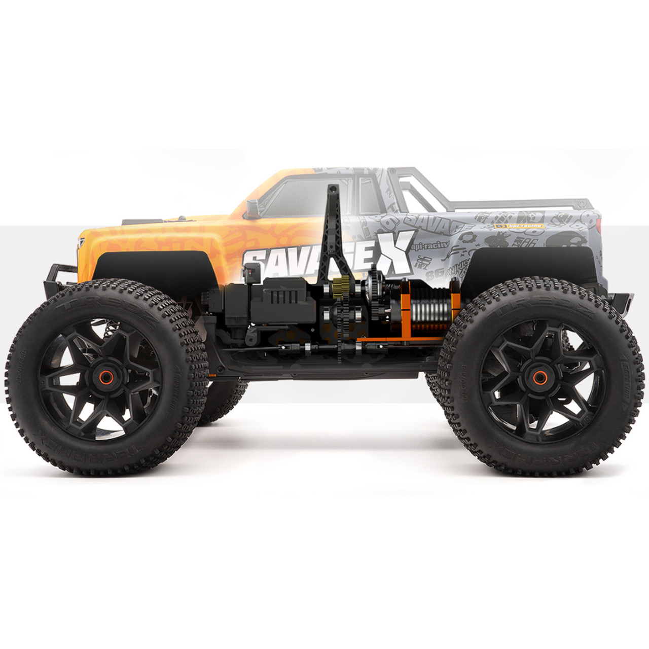 HPI 160101 Savage X FLUX V2 1/8th 4WD Brushless Monster Truck