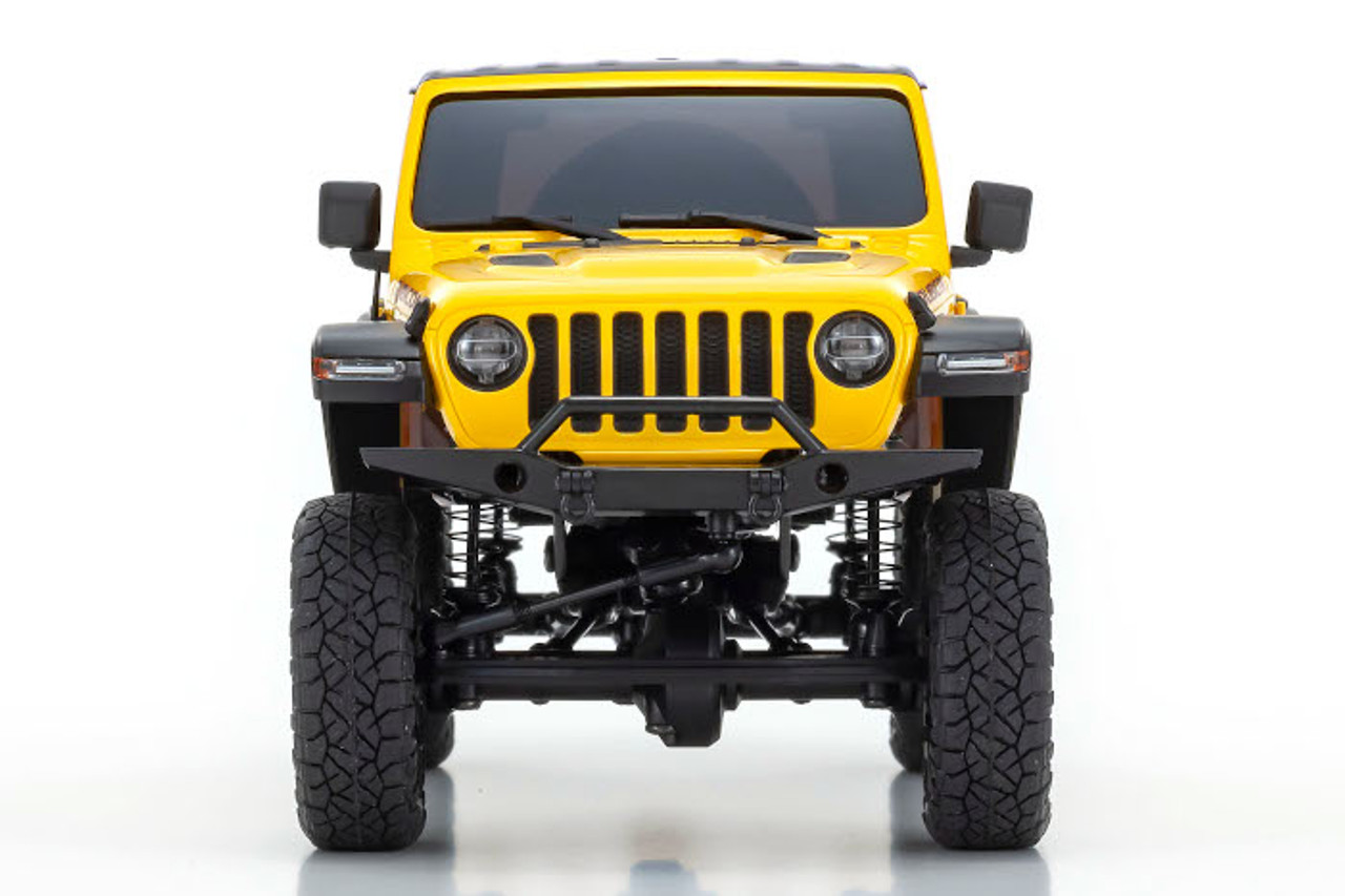 KYOSHO MINI-Z RUBICON イエロー Kyosho 1/28 Jeep Wrangler Unlimited Rubicon MINI-Z 4x4