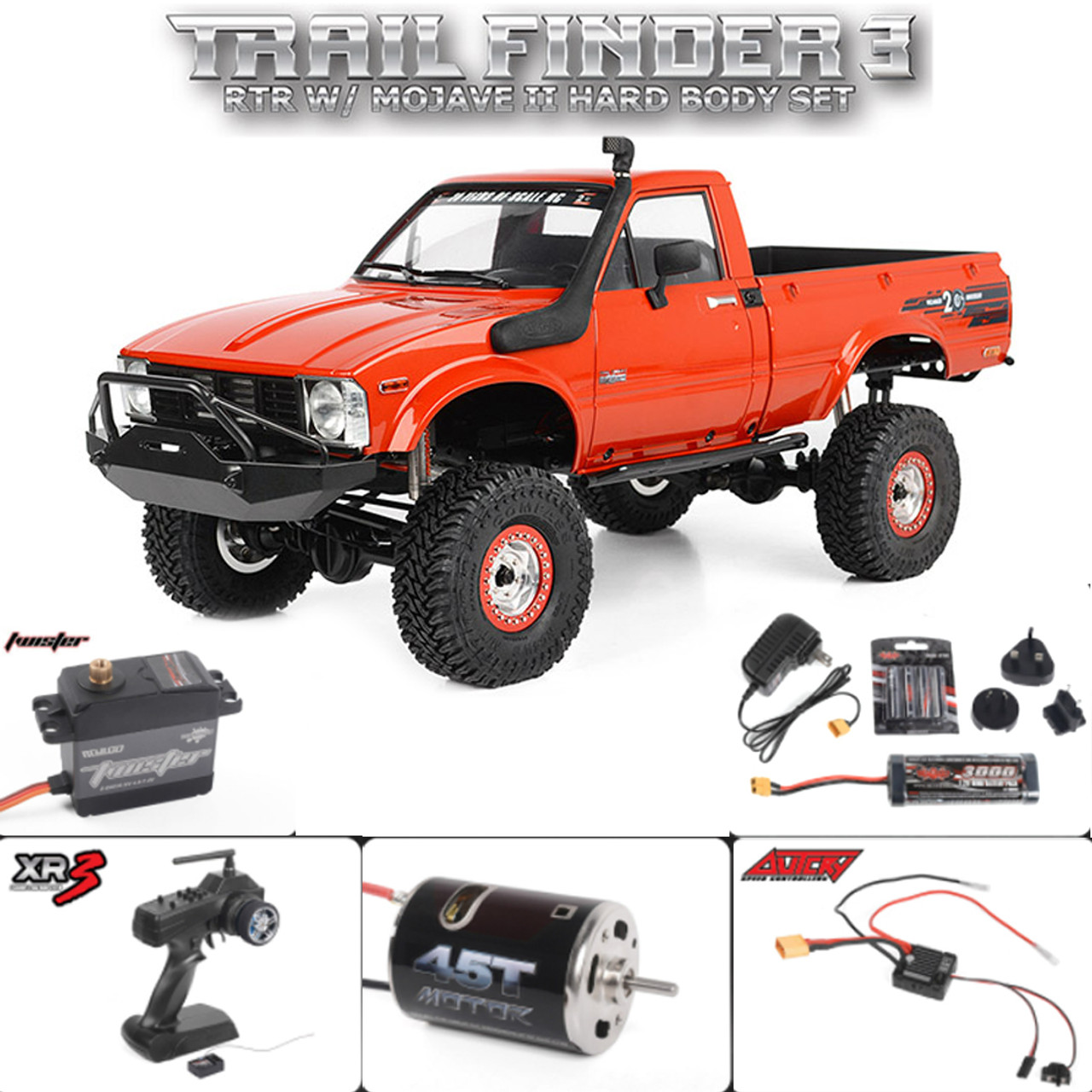 Rc4wd trail finder 3 RTR - ホビーラジコン