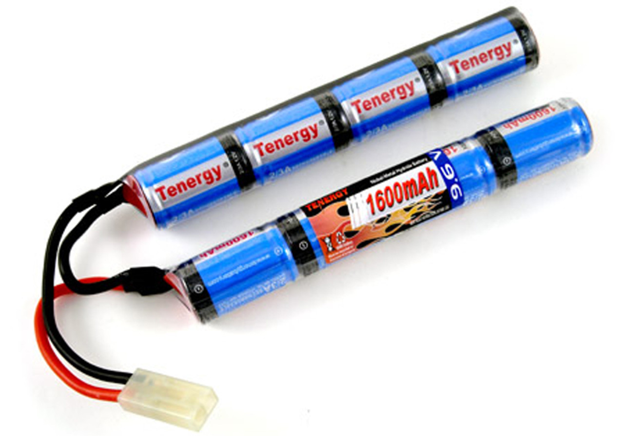 Tenergy NiMH 9.6V 2000mAh Airsoft Repalcement Battery - Tenergy