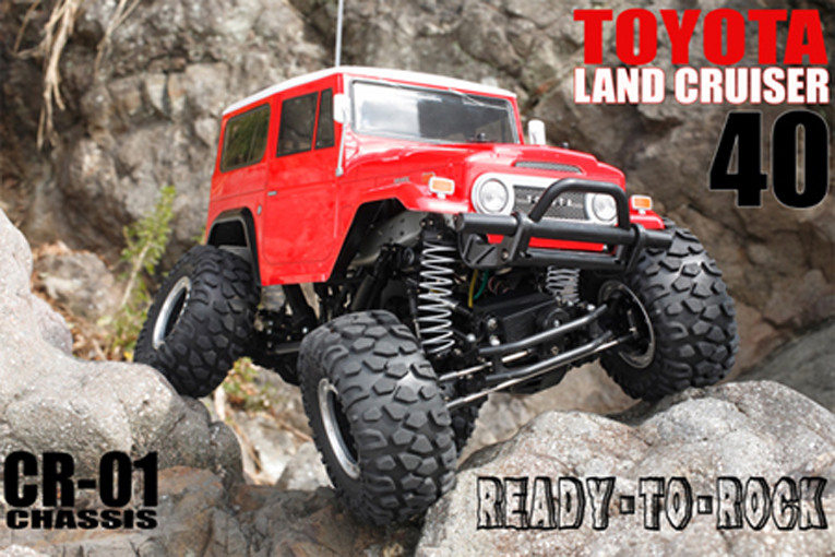 Tamiya 58405 1/10 Toyota Land Cruiser 40 CR-01 Kit - Nitro Hobbies