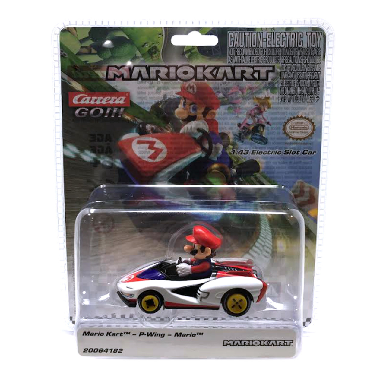 64034 Carrera Go!!! Nintendo Mario Kart 8 Luigi 1:43 Slot Car