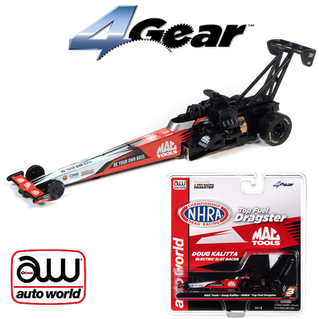Auto World 4Gear NHRA R27 Doug Kalitta Mac Tools Top Fuel