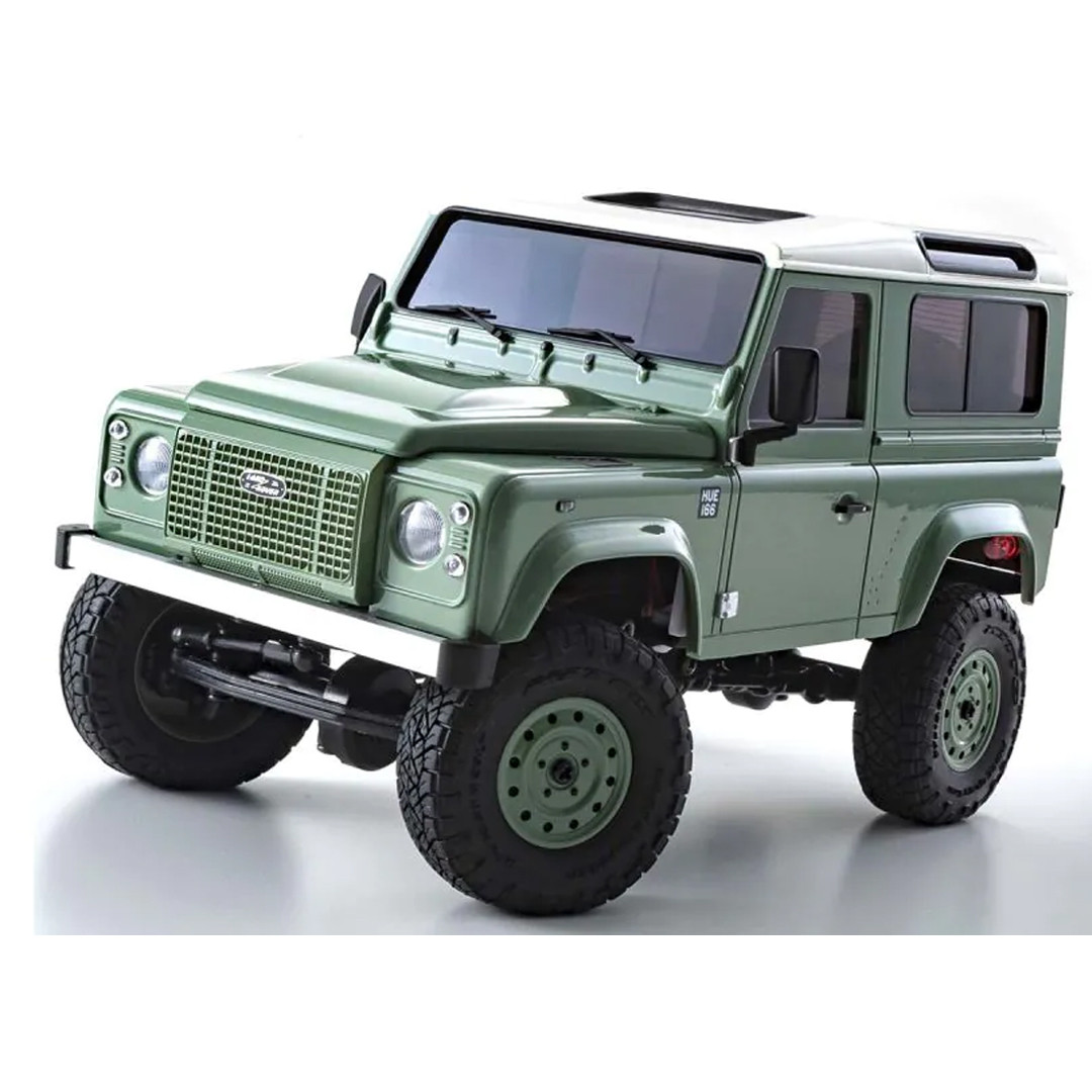 Kyosho 32527GR Mini-Z 4X4 Land Rover Defender 90 Heritage Grasmere