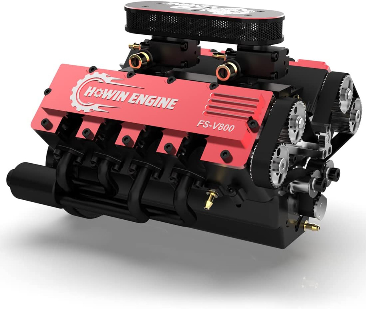 Toyan Motor V8 FS-V800 28cc DIY 4 Stroke 8 Cylinder RC Nitro Engine Kit  2023 Model - Nitro Hobbies