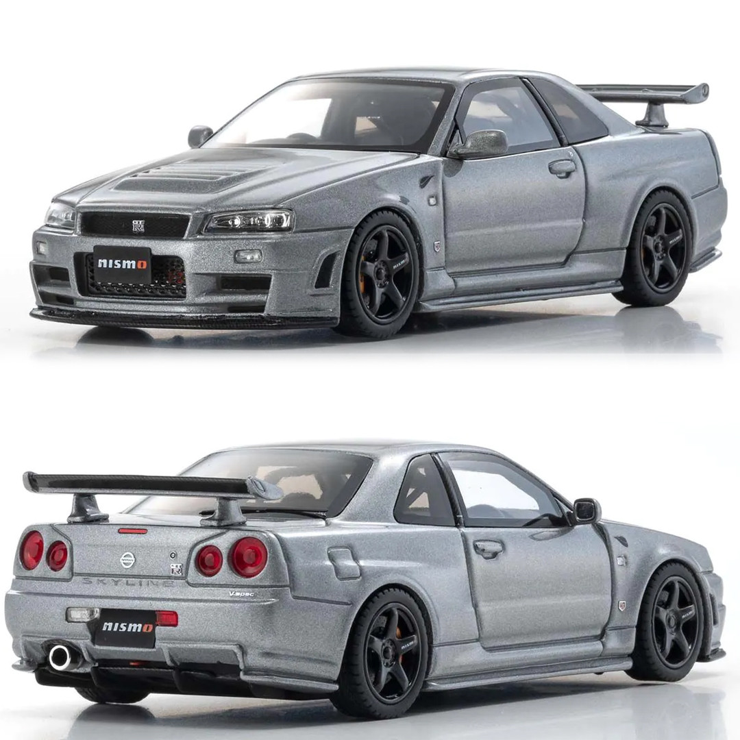 Kyosho KSR43106GR 1/43 Nissan Skyline GT-R R34 NISMO Diecast