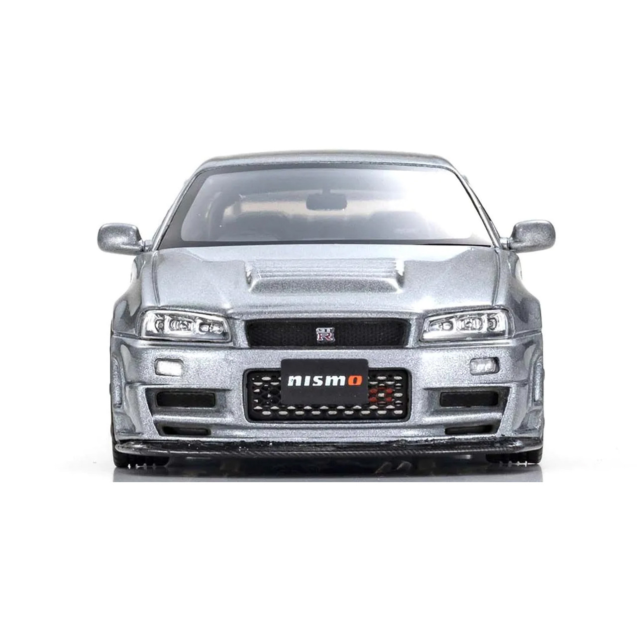 Kyosho KSR43106GR 1/43 Nissan Skyline GT-R R34 NISMO Diecast Gray