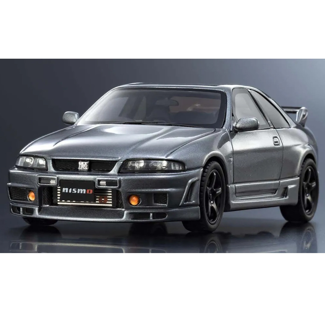 Kyosho KSR43109GR 1/43 Nissan Skyline GT-R R33 NISMO Diecast Gray