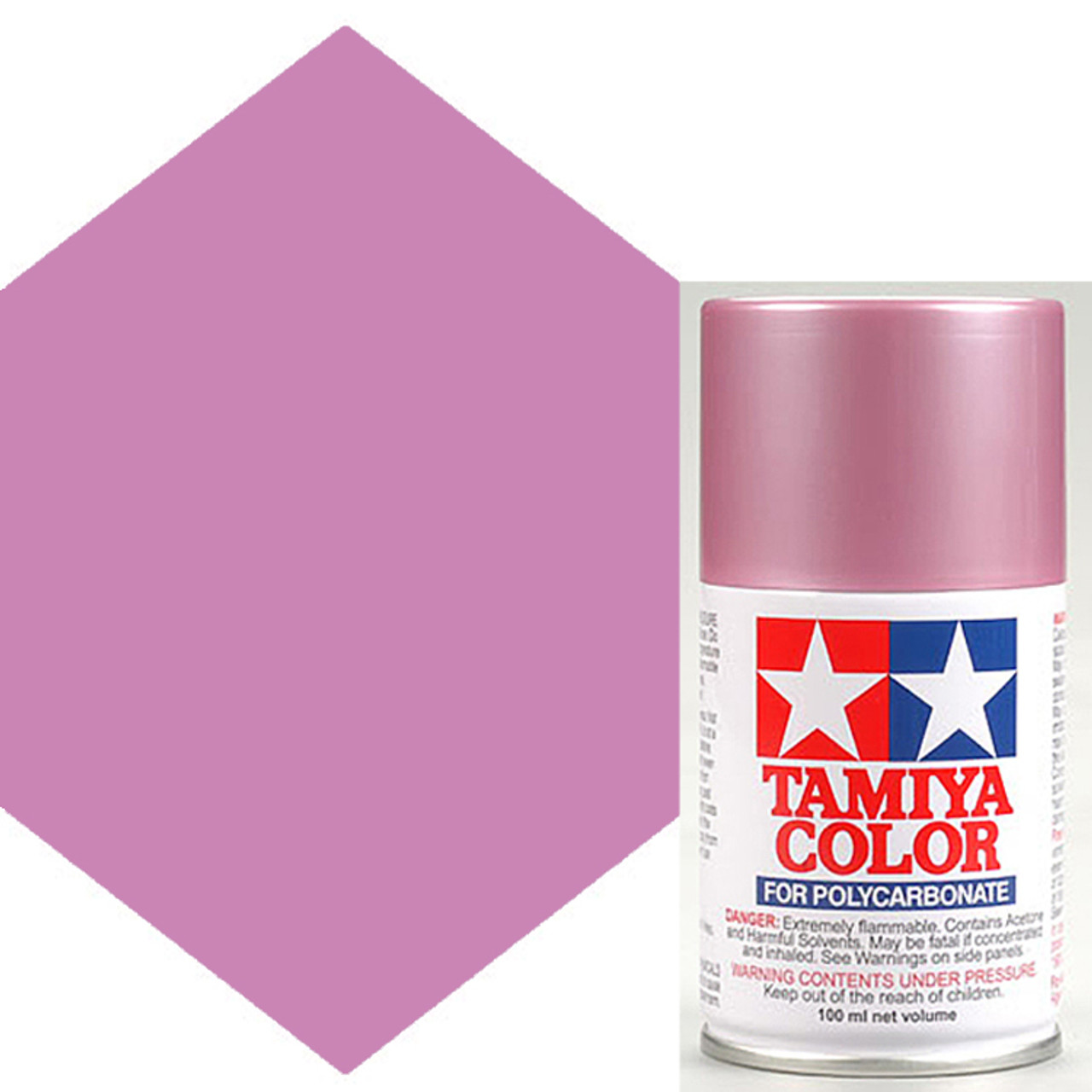 Tamiya PS-50 Sparkling Pink Polycarbonate 3 oz Spray Paint