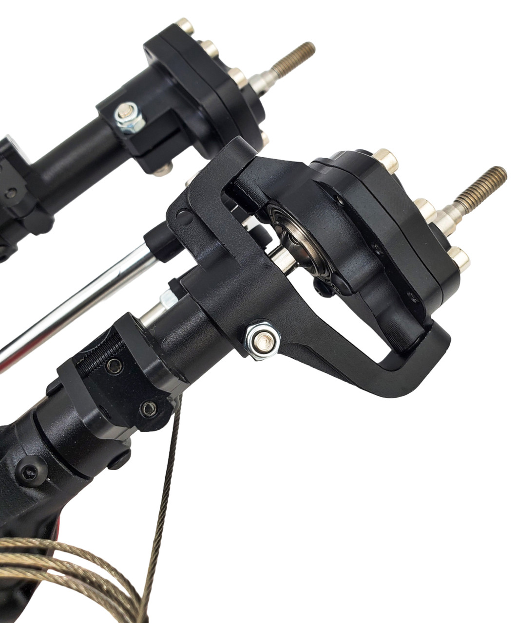 NHX RC Alum Portal Axle w/ Diff Lockers HD Gears Truss Steering