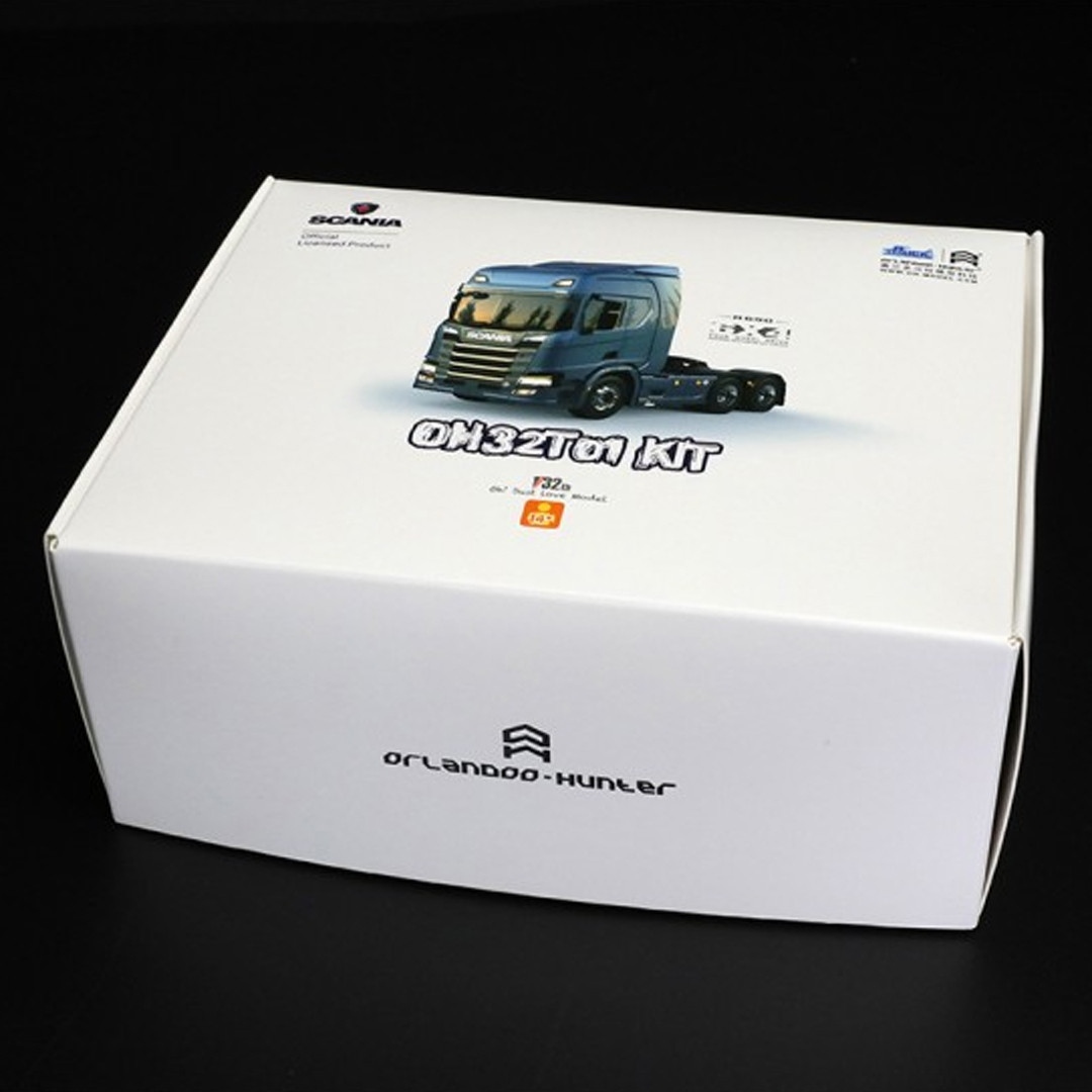 Orlandoo Hunter 1/32 Scania R650 6X4 Semi Truck Kit Combo - Nitro