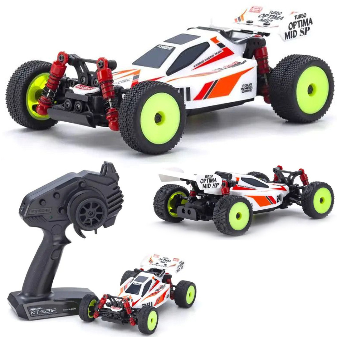 Kyosho 32095W MINI-Z Buggy Ready Set TURBO OPTIMA Mid Special