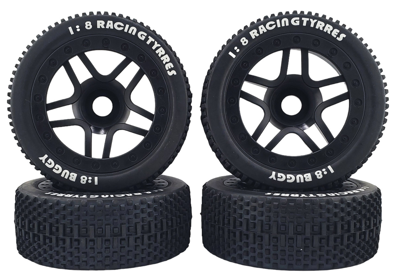 17mm Hex Rc Wheels And Tires MFT MT-Rocket Sport 1/8 Monster Truck