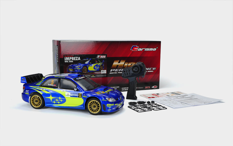Carisma 88568 M40S 1/10 Subaru Impresa WRC 2006 ARTR 4WD Brushless