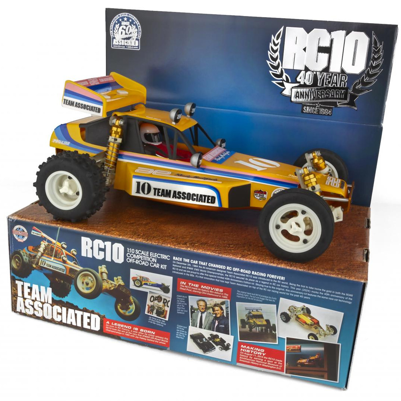 新品未開封　Associated RC10 クラシッククリアエディション Associated 6007 1/10 RC10 Classic 40th Anniversary Off-Road
