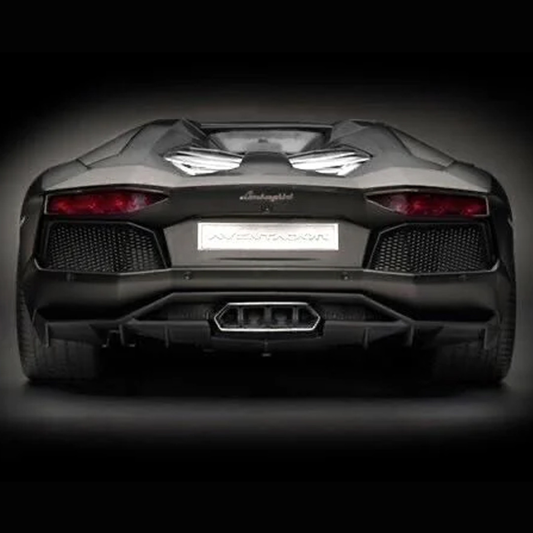 Pocher Lamborghini Aventador LP700-4 Roadster Nero Nemesis Black 1