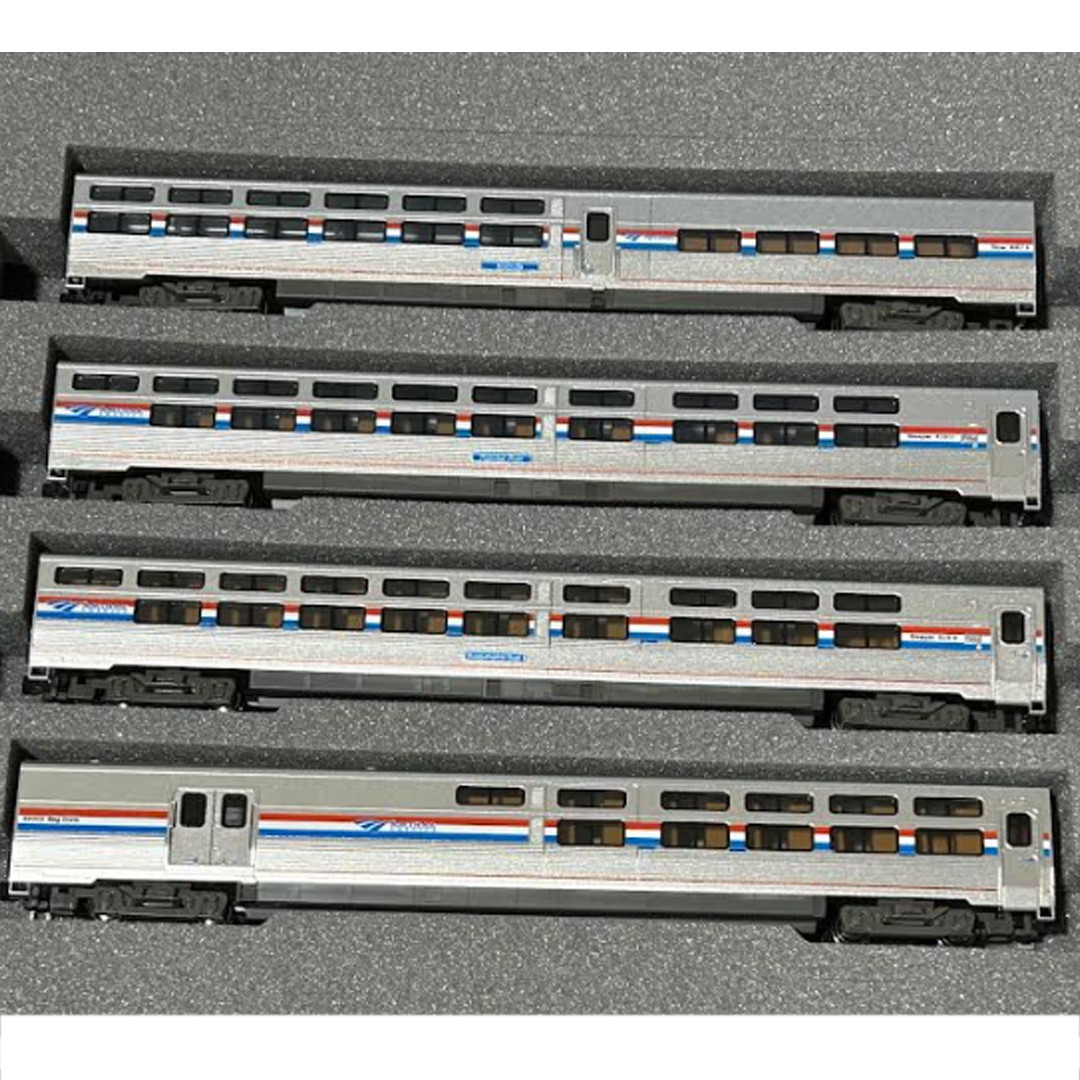 Kato 106-8004 Viewliner II Sleeper Baggage-Dorm & Diner Cars