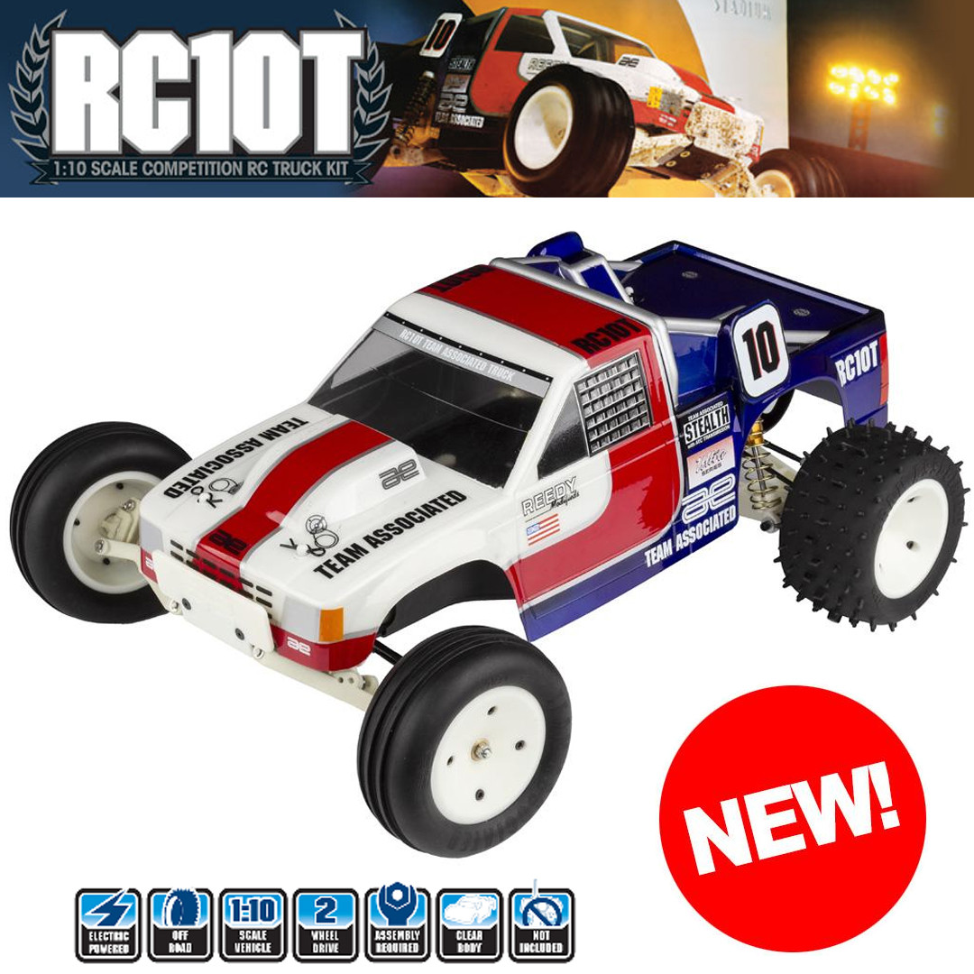 Associated 7002 1/10 RC10T Competition RC 2WD Off-Road Classic