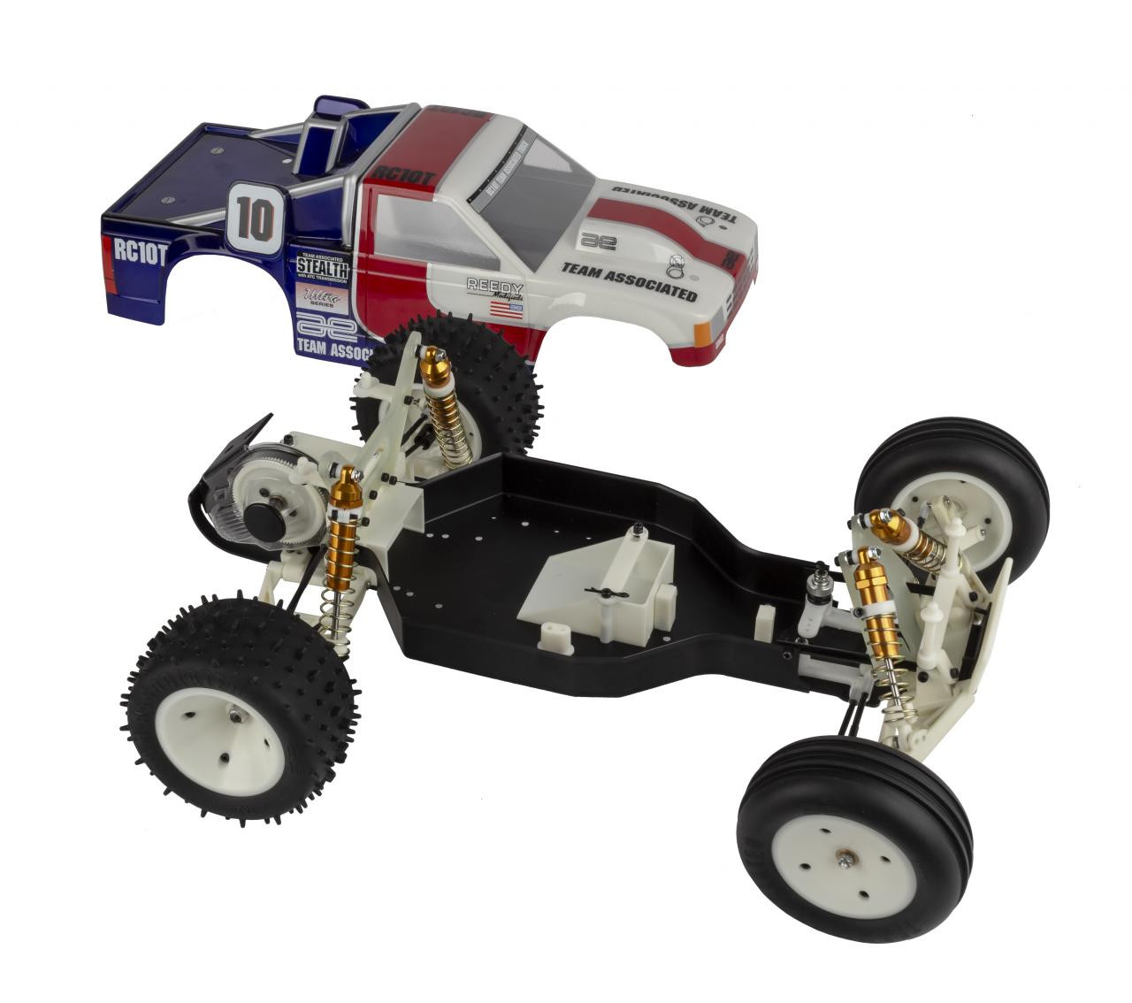 Associated 7002 1/10 RC10T Competition RC 2WD Off-Road Classic