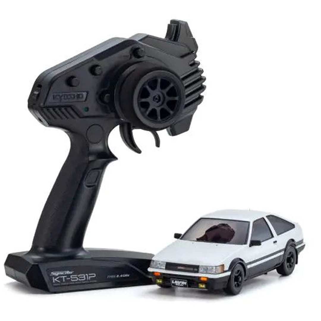 Kyosho 32641WBK MINI-Z AWD Toyota COROLLA LEVIN AE86 White/Black